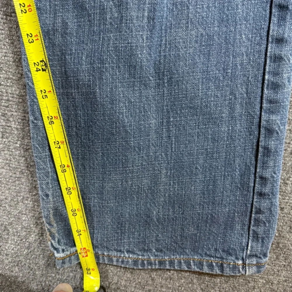 Levis 569 Loose Straight Leg Jeans Blue Denim Medium Wash Mens 38x34 **Read